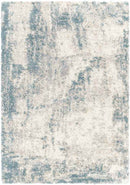 Lake Barrington Modern Aqua Area Rug