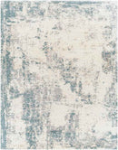 Lake Barrington Modern Aqua Area Rug