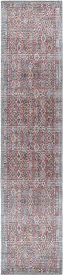 Michigantown Traditional Burnt Orange Washable Area Rug