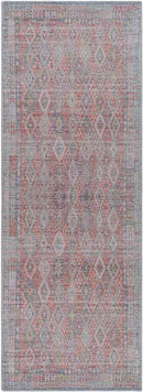 Michigantown Traditional Burnt Orange Washable Area Rug
