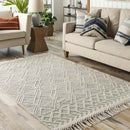 Zionsville Global Beige Area Rug