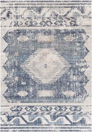 Buffalo Grove Global Dark Blue Area Rug