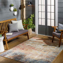 Carbon Hill Modern Burnt Orange Area Rug