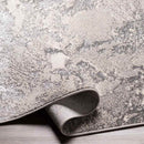 Lake in the Hills Modern Light Gray Area Rug