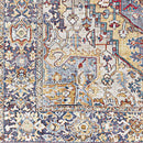 Manche Traditional Burnt Orange Area Rug
