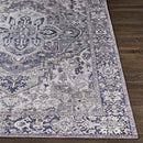 Manche Traditional Charcoal Area Rug