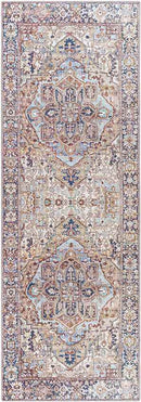 Manche Traditional Dark Brown Area Rug