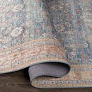 Orland Park Traditional Dark Blue Area Rug