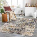 Uniondale Modern Camel Washable Area Rug
