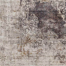 Wallace Traditional Coffee Washable Area Rug