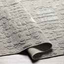 Kewanna Modern Silver Gray Area Rug
