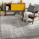 Kewanna Modern Silver Gray Area Rug
