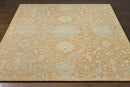 East Chicago Traditional Burnt Orange Area Rug