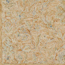 East Chicago Traditional Burnt Orange Area Rug