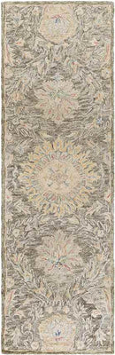 East Chicago Traditional Charcoal Area Rug