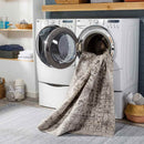 Salamonia Traditional Medium Gray Washable Area Rug