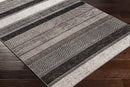 Sandborn Modern Medium Gray Washable Area Rug