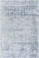 Waynetown Global Ink Blue Washable Area Rug