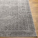 West Harrison Global Gray Washable Area Rug