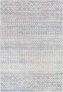 West Terre Haute Global Medium Gray Washable Area Rug
