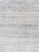 West Terre Haute Global Medium Gray Washable Area Rug