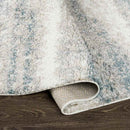 Le Roy Modern Aqua Area Rug