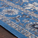 Ronda Traditional Dark Blue Area Rug