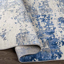 Barett Modern Sky Blue Area Rug