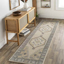 West Lafayette Traditional Khaki Area Rug