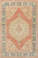 West Lafayette Traditional Rose Area Rug