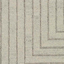 Springport Modern Light Gray Area Rug