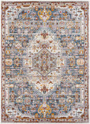 Glendale Heights Traditional Burnt Orange Area Rug