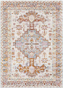 Hoyt Traditional Burnt Orange Area Rug