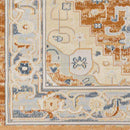 Coal Valley Global Burnt Orange Area Rug