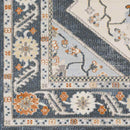 Country Club Hills Traditional Denim Area Rug