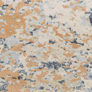 De Land Modern Burnt Orange Area Rug