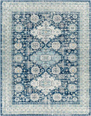 Avilla Traditional Teal Area Rug