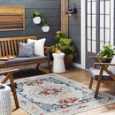 Burket Traditional Cream Area Rug
