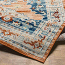 Burket Traditional Burnt Orange Area Rug