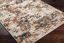 Burnettsville Modern Rust Area Rug