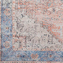Sunman Traditional Cider Washable Area Rug