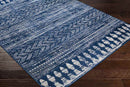 Shepshed Global Dark Blue Area Rug