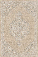 Warren Park Traditional Camel Area Rug