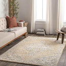 Warren Park Traditional Camel Area Rug