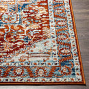 Cannelburg Traditional Garnet Area Rug