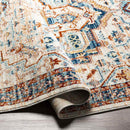 Chesterton Traditional Burnt Orange Area Rug