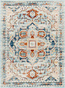 Chesterton Traditional Denim Area Rug