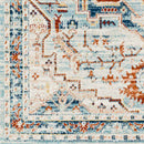Chesterton Traditional Denim Area Rug
