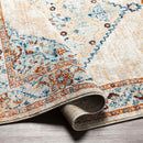 Claypool Traditional Ivory Area Rug