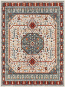 Coatesville Traditional Burgundy Area Rug